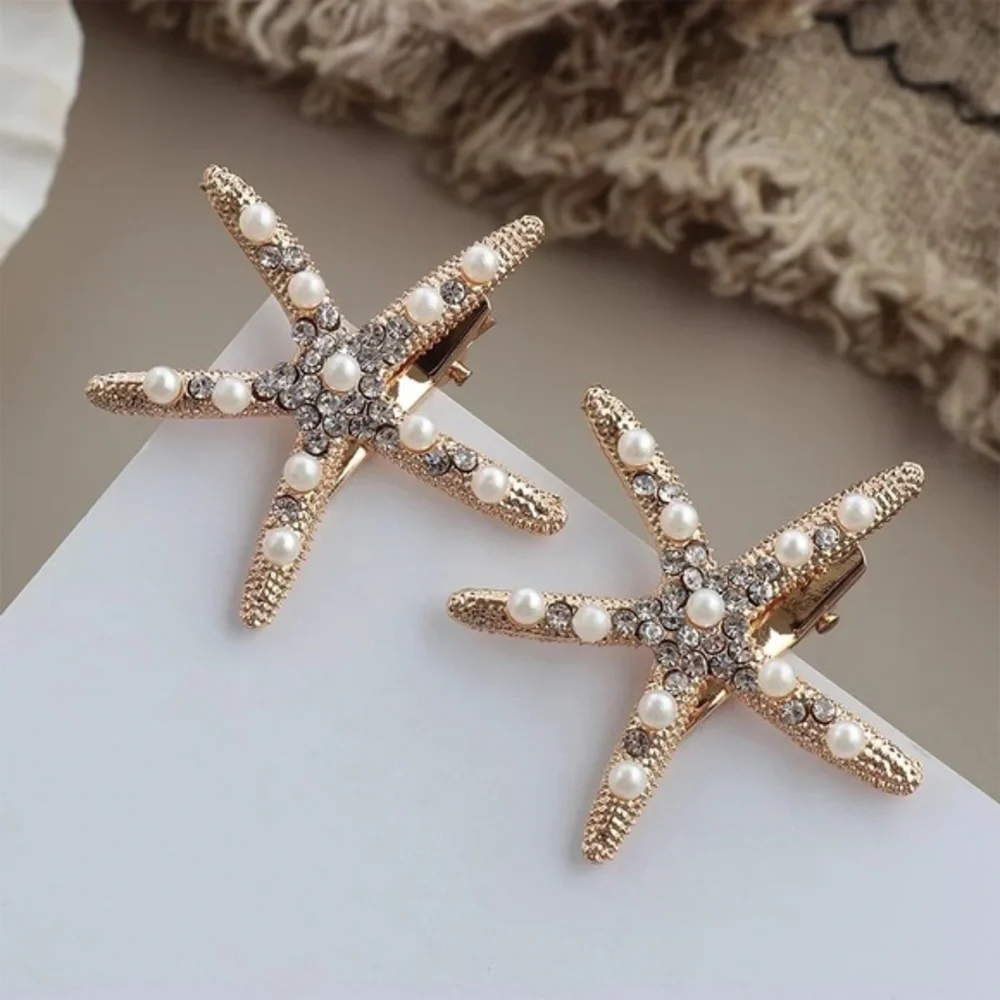 Bundle of 2 Starfish Hair clips